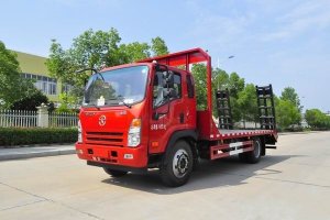 這款國(guó)六挖機(jī)平板運(yùn)輸車(chē)很火，關(guān)注沒(méi)？
